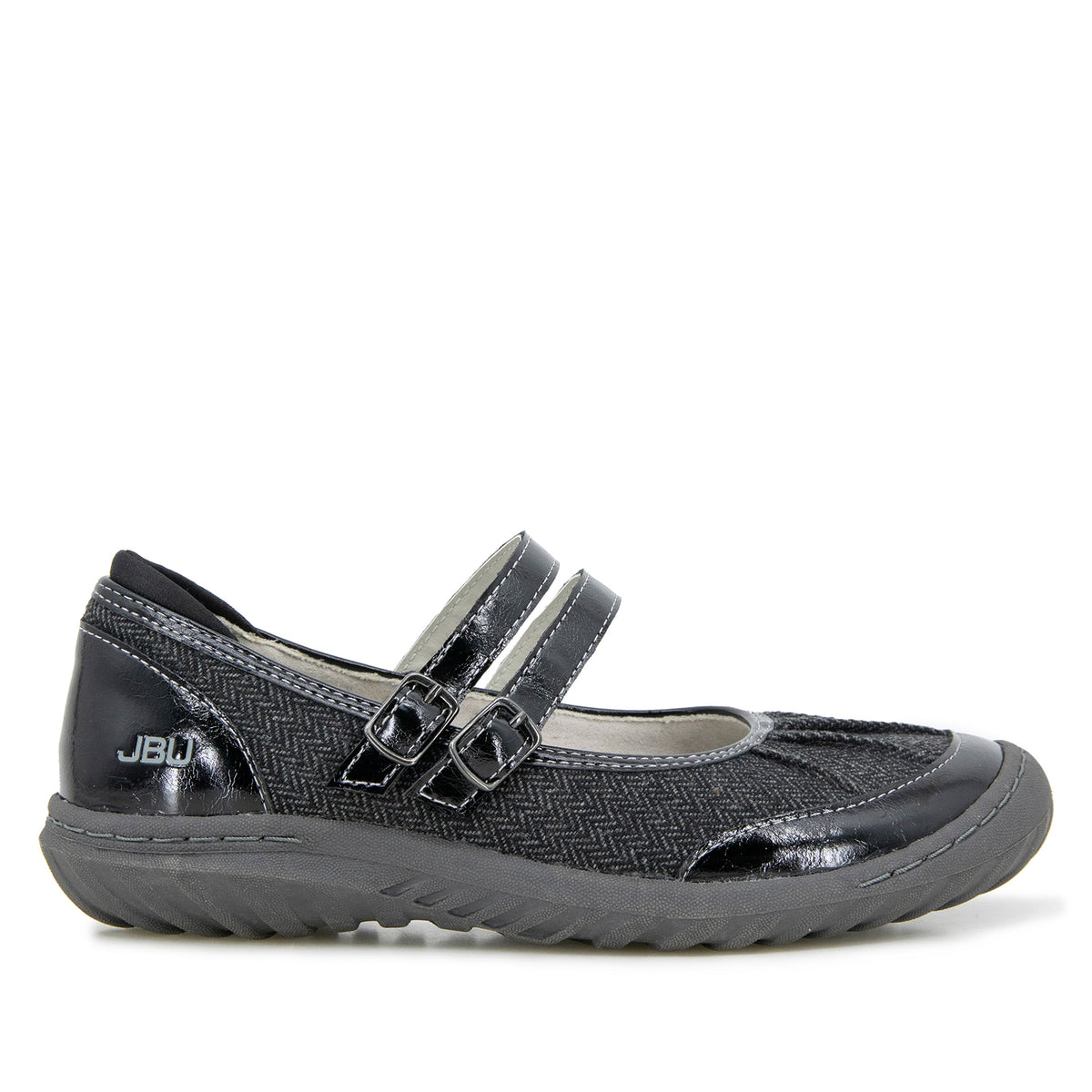 Jambu Trusted - Women Simone Black Patent/Multi