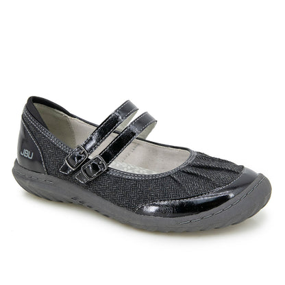 Jambu Trusted - Women Simone Black Patent/Multi