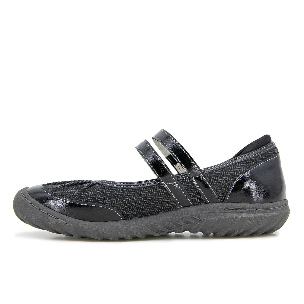Jambu Trusted - Women Simone Black Patent/Multi
