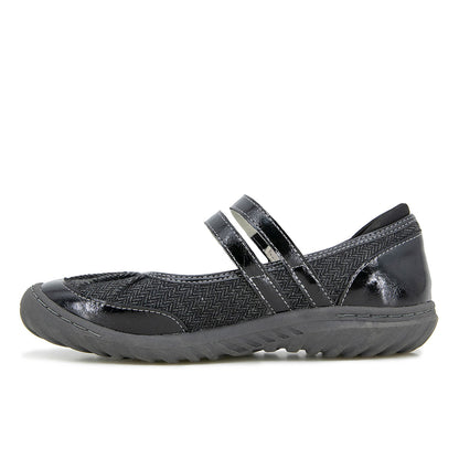 Jambu Trusted - Women Simone Black Patent/Multi