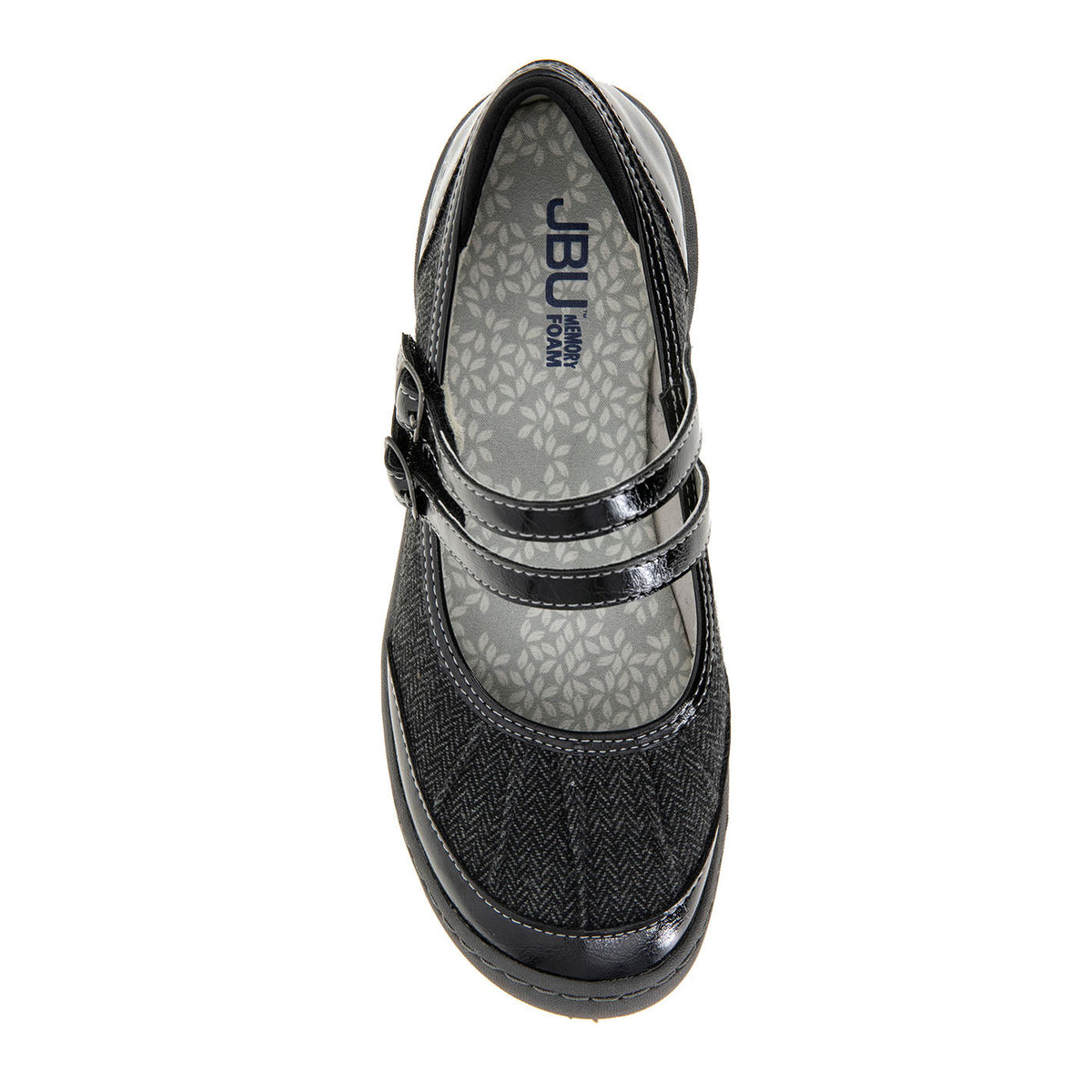 Jambu Trusted - Women Simone Black Patent/Multi