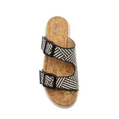 Jambu Smart Buy - Women Kona Black Raffia