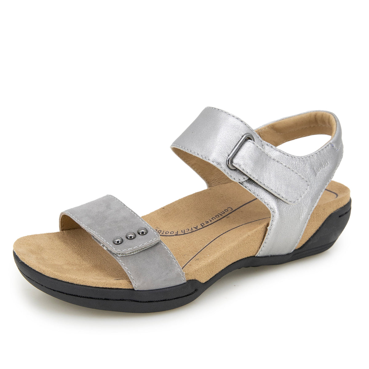 Jambu Customer Favorite - Women Morgan Wide Gunmetal/Pewter