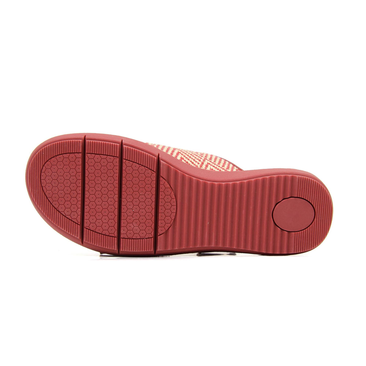 Jambu Top Pick - Women Kona Red/Cream Raffia