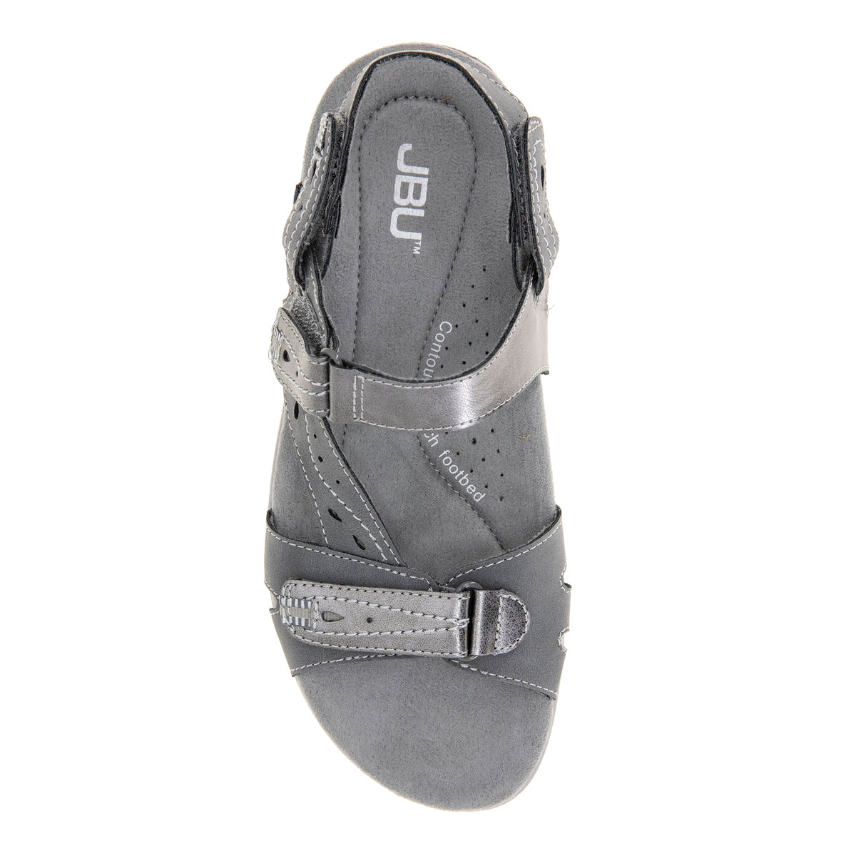 Jambu Smart Buy - Women Stephie Vegan Charcoal/Gunmetal