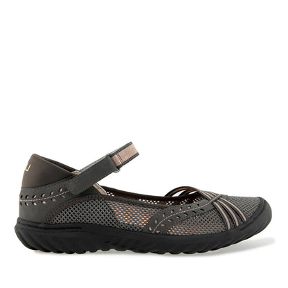Jambu Trusted - Women Maya Charcoal/Pale Salmon