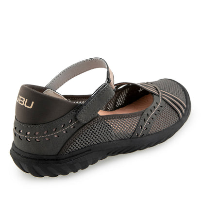 Jambu Trusted - Women Maya Charcoal/Pale Salmon