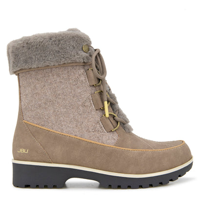 Jambu Smart Buy - Women Northgate Waterproof Taupe/Wool