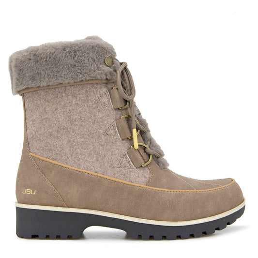 Jambu Smart Buy - Women Northgate Waterproof Taupe/Wool