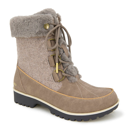 Jambu Smart Buy - Women Northgate Waterproof Taupe/Wool
