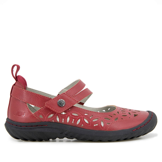 Jambu Trusted - JBU Women's Mary Janes Bellerose Encore - Red