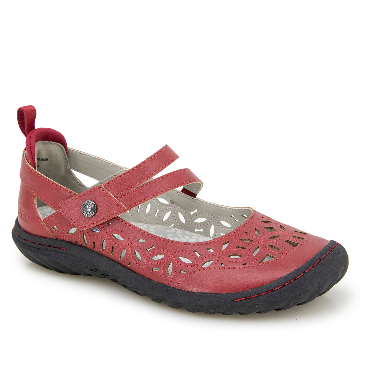 Jambu Trusted - JBU Women's Mary Janes Bellerose Encore - Red