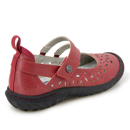 Jambu Trusted - JBU Women's Mary Janes Bellerose Encore - Red