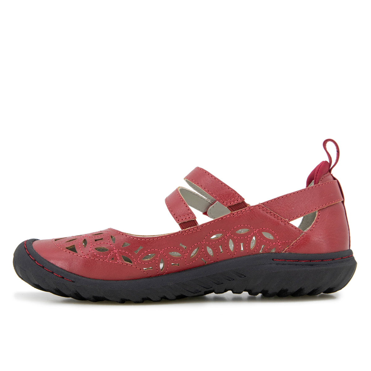 Jambu Trusted - JBU Women's Mary Janes Bellerose Encore - Red