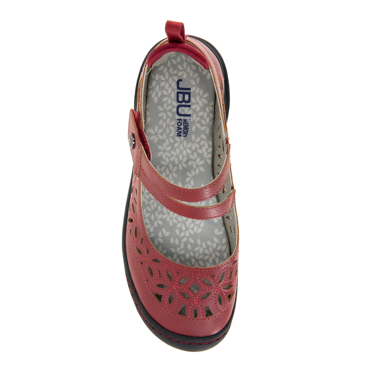 Jambu Trusted - JBU Women's Mary Janes Bellerose Encore - Red