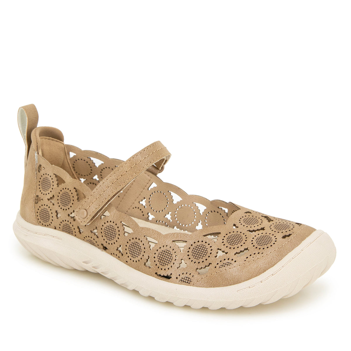 Jambu Quality - Women Anne Taupe Shimmer