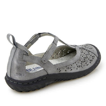 Jambu Top Pick - Women Daffodil Gunmetal
