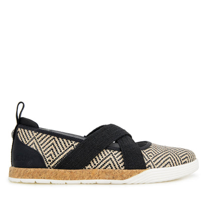 Jambu Trusted - Women Elm Black Raffia