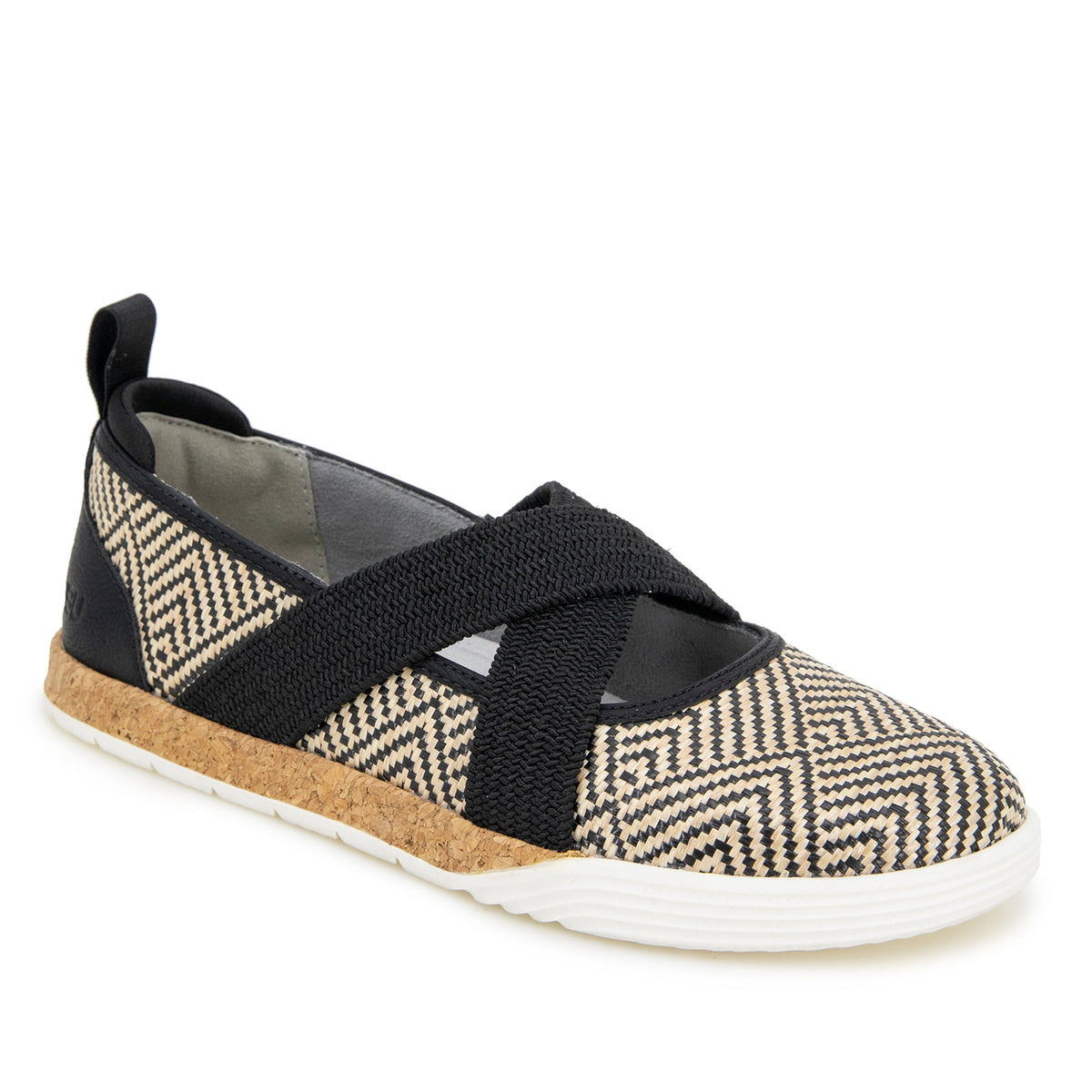 Jambu Trusted - Women Elm Black Raffia