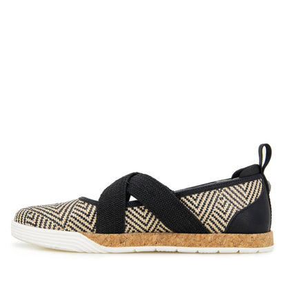 Jambu Trusted - Women Elm Black Raffia