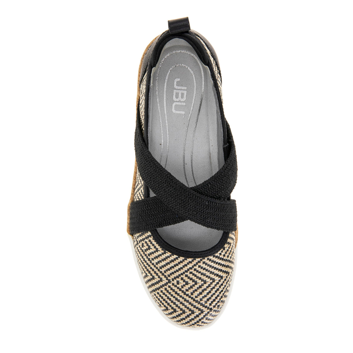 Jambu Trusted - Women Elm Black Raffia