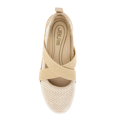 Jambu Customer Favorite - Women Elm Cream Raffia
